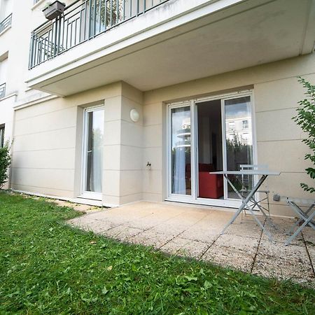 Appartement 10 Mins Disneyland - Jardin Et Parking Montévrain Dış mekan fotoğraf